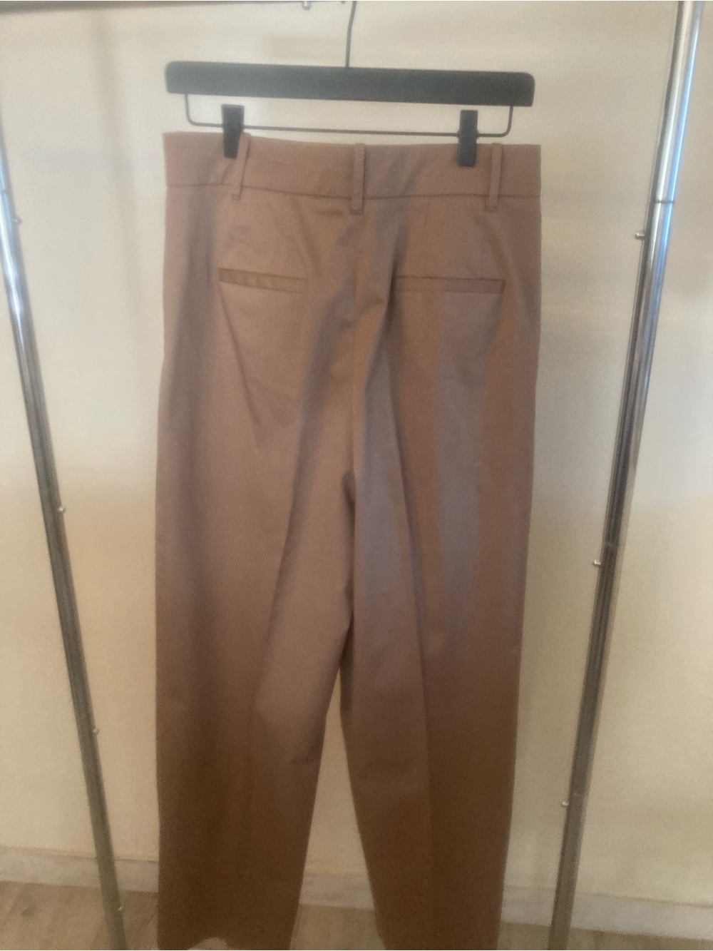 Mango Wide-Leg Pants in Warm Brown - Picture 4 of 8